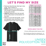 Unisex Poly/Cotton Tee- Indigo (CPA Block #143659)