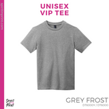 Unisex VIP Tee - Grey Frost (Sierra Vista SV #143457)