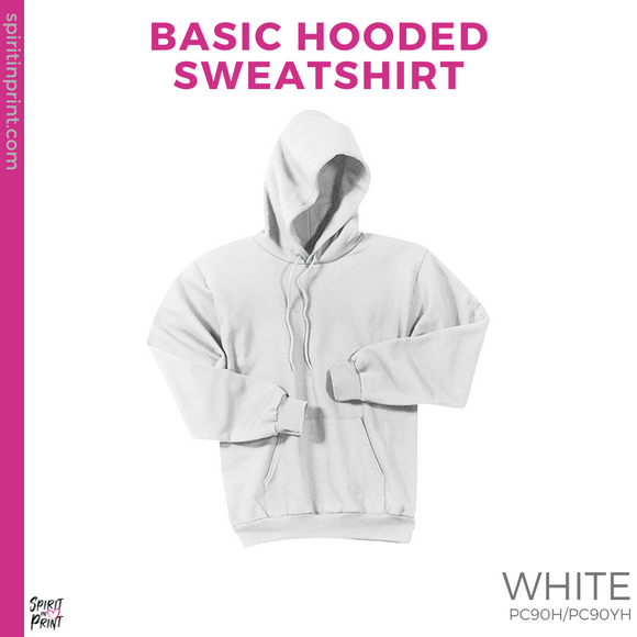 Basic Hoodie - White (St. Anthony's Crest #143436)