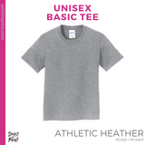 Basic Tee - Athletic Heather (Fairmead Warriors #143704)