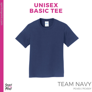 Basic Tee - Navy (St. Anthony's Crest #143436)