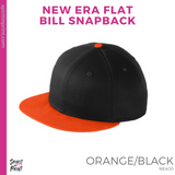 New Era Flat Bill Snapback
