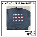 Classic SpiritWear - Hearts-A-Row