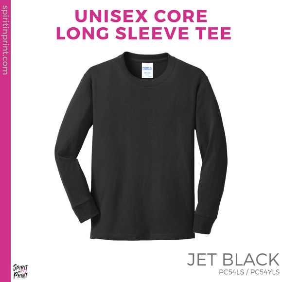 Basic Core Long Sleeve - Jet Black (Nelson Pride #143900)