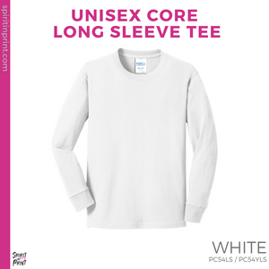 Basic Core Long Sleeve - White (Red Bank Checkers #143614)