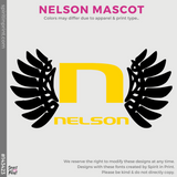 Unisex VIP Tee - Heathered Kelly Green (Nelson Mascot #143423)
