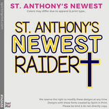 Heathered Dri-Fit Tee - True Navy (St. Anthony's Newest #143438)