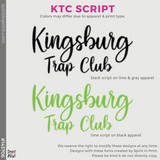 Crewneck Sweatshirt - Black (Kingsburg Trap Club)