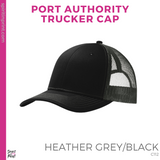 Snapback Trucker Cap- Black/Charcoal (LIFEhouse Women's Ministry)