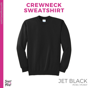 Crewneck Sweatshirt - Black (Kastner Logo #143486)