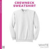 Crewneck Sweatshirt - White (St. Anthony's Block #143435)