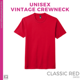 Vintage Tee - Classic Red (Nursing Retired #143511)