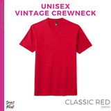 Vintage Tee - Classic Red (Tarpey Split #143620)