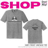 Vintage Tee - Grey Frost (LIFEhouse Valley Church)