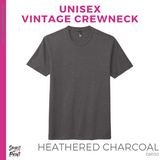 Vintage Tee - Heathered Charcoal (FSD Logo)