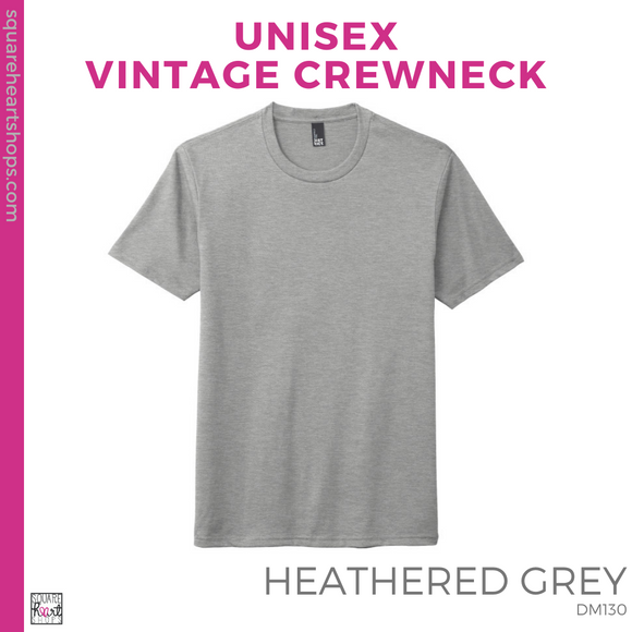 Vintage Tee - Heathered Grey (Nursing Retired #143511)