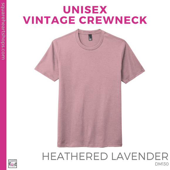 Vintage Tee - Heathered Lavender (Nursing Retired #143511)