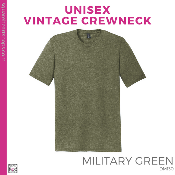 Vintage Tee - Military Green (Fresno Swing PSWB)
