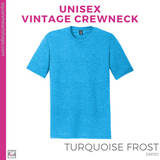 Vintage Tee - Turquoise Frost (CA Blue)