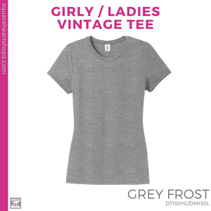Girly Vintage Tee - Grey Frost (CVCS #143587)