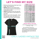Ladies Vintage Tee - Purple Frost (FSD Logo)