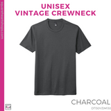 Vintage Tee - Charcoal (Nursing Retired #143511)