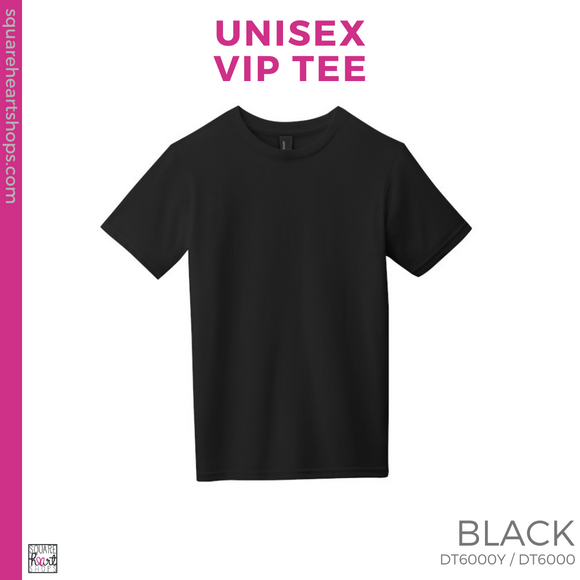 Unisex VIP Tee - Black (Oraze Checkerboard #143385)