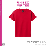 Unisex VIP Tee - Classic Red (Weldon Arrows #143339)