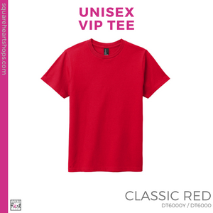 Unisex VIP Tee - Classic Red (Garfield Bubble #143380)