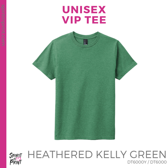 Unisex VIP Tee - Heathered Kelly Green (Kepler Arch #143656)