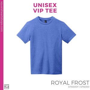 Unisex VIP Tee - Royal Frost (Mountain View Playful #143388)