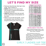 Girly VIP Tee - Royal Frost (Garfield Bubble #143380)