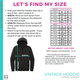 Vintage Hoodie - Royal Frost (Mountain View Playful #143388)