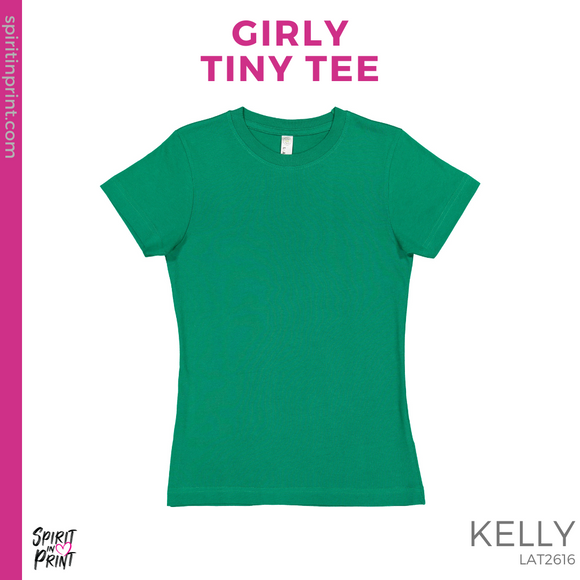 Girly Tiny Tee - Kelly Green (Easterby Mascot #143325)