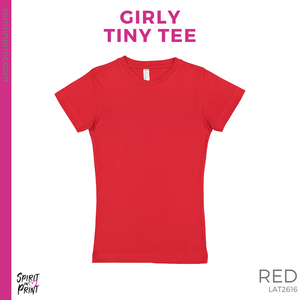 Girly Tiny Tee - Red (Cole Block C #143666)