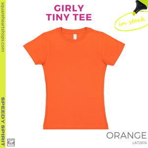 Girly Tiny Tee - Orange