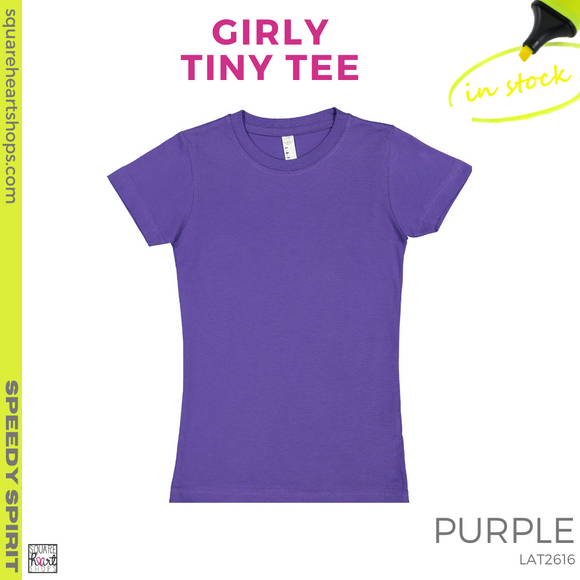 Girly Tiny Tee - Purple