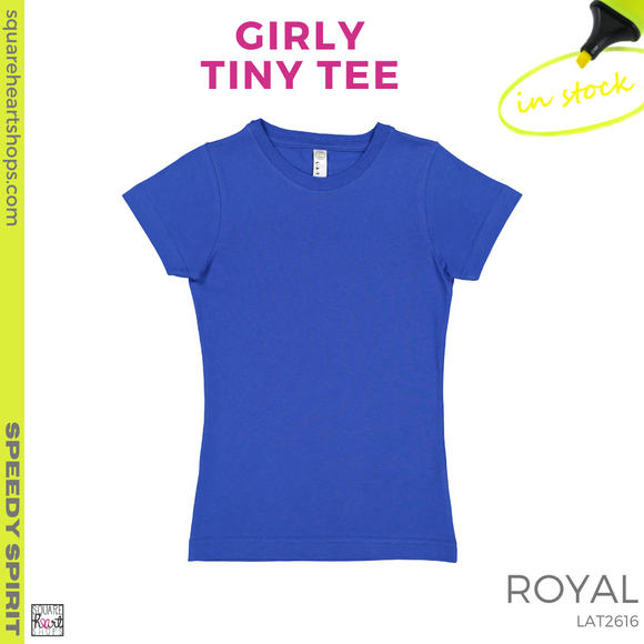 Girly Tiny Tee - Royal