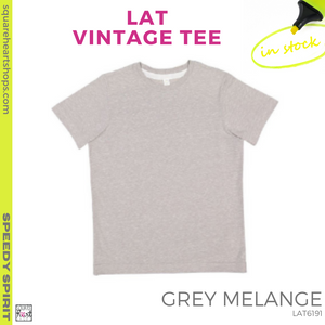LAT Vintage Tee - Grey Mélange