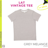 LAT Vintage Tee - Grey Mélange