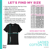 Ladies Next Level Cotton Tee- Black (Mission Vista Academy Block #143681)