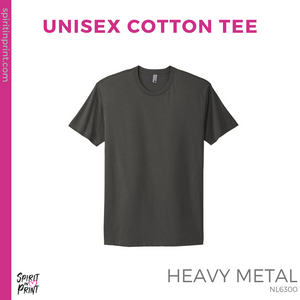 Unisex Cotton Tee- Heavy Metal (Mission Vista Academy Block #143681)
