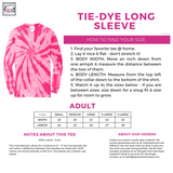 Hope Tee - Pink Tie Dye Long Sleeve