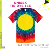 Tie-Dye Tee - Rainbow Window