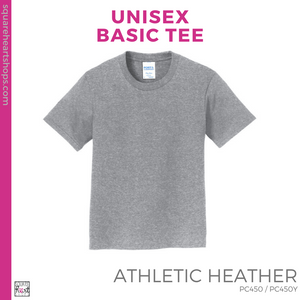 Basic Tee - Athletic Heather (Polk Block #143518)
