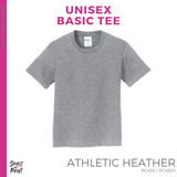 Basic Tee - Athletic Heather (Miramonte Slant #143605)