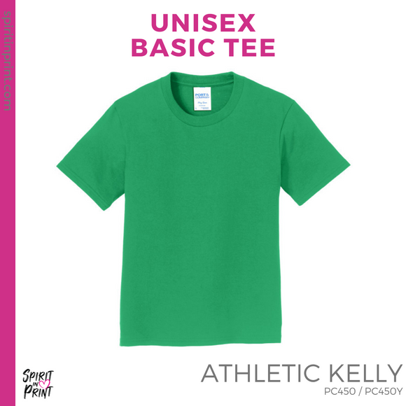 Basic Tee - Kelly Green (Very Merry Mascot #143675)