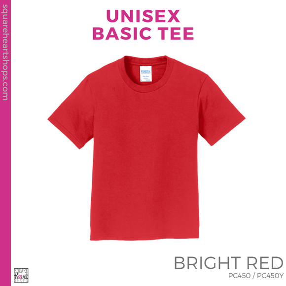Basic Tee - Red (Garfield Block #143382)