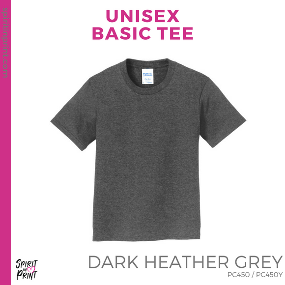 Basic Tee - Dark Heather Grey (Kepler Arch #143656)