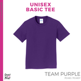 Basic Tee - Purple (Gettysburg Striped G #143640)